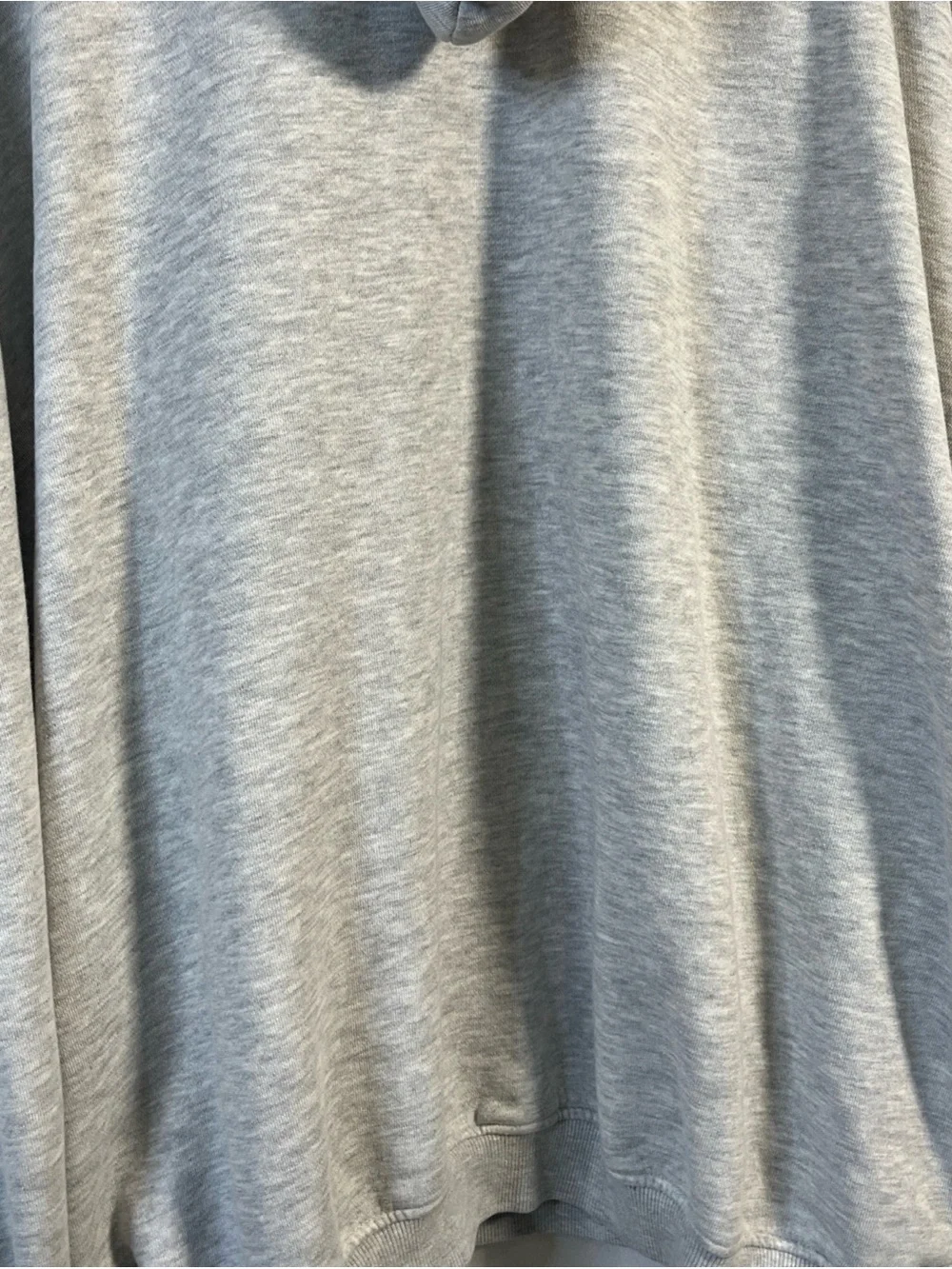 Oh My Disney Aladdin Adu Elephant Patch Textured Sweatshirt Hoodie XL Gray